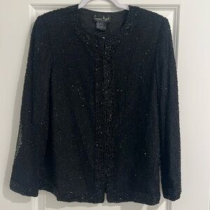 Vintage Laurence Kazar Beaded Blazer